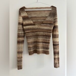 Paloma Wool Textured Knit Sweater in Neutral Tones